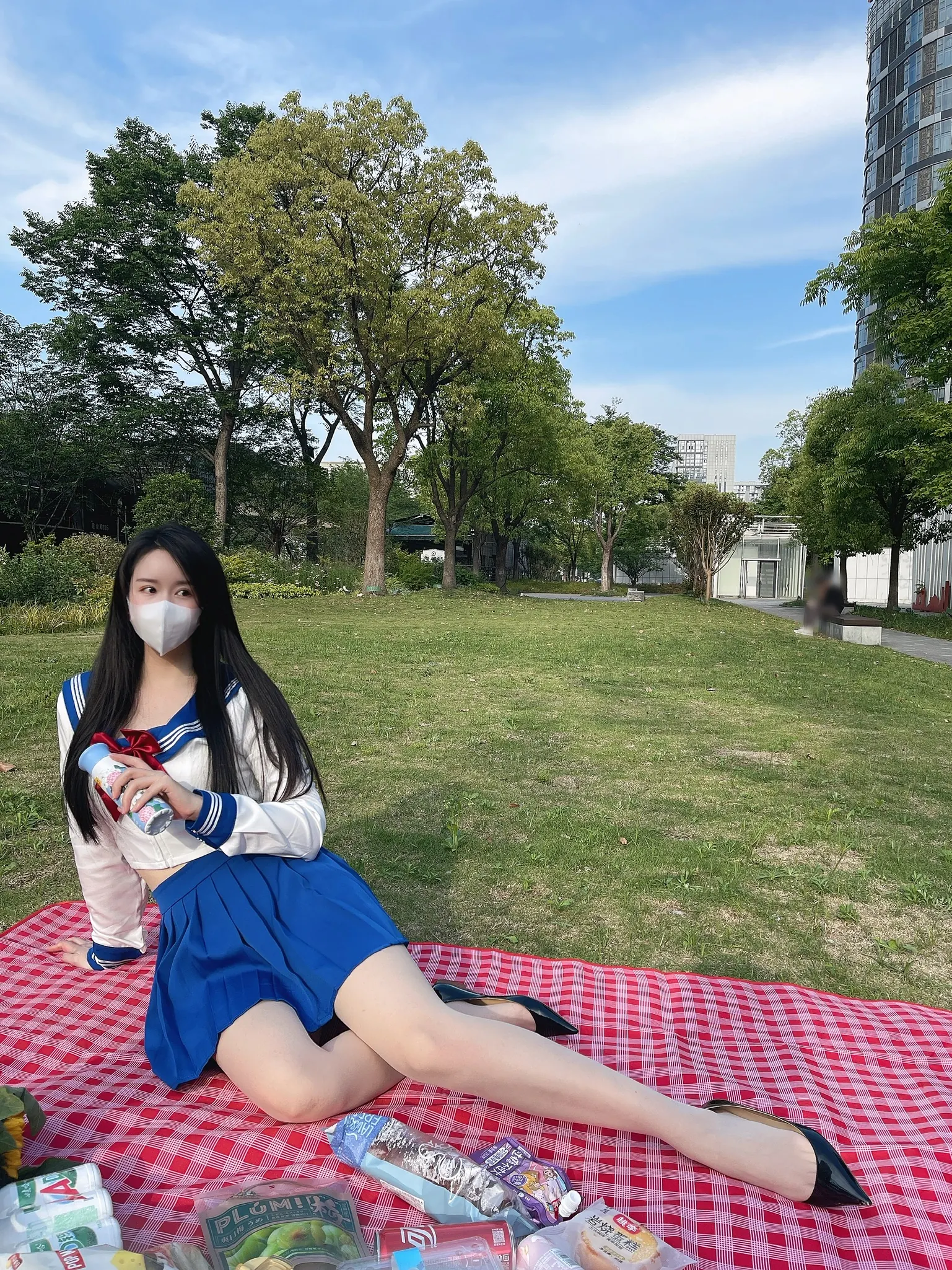 软妹小九九 – 户外野餐 59P